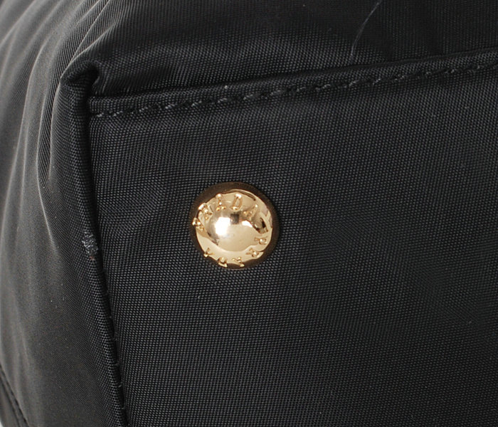 2014 Prada tessuto nylon shopper tote bag BN2107 black - Click Image to Close